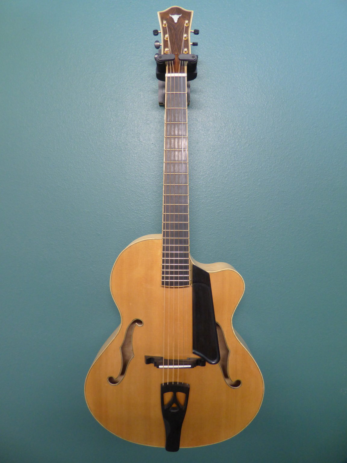 Handmade Archtop Acoustic Electric Guitar by Ted Allen McLuthier's Guitar