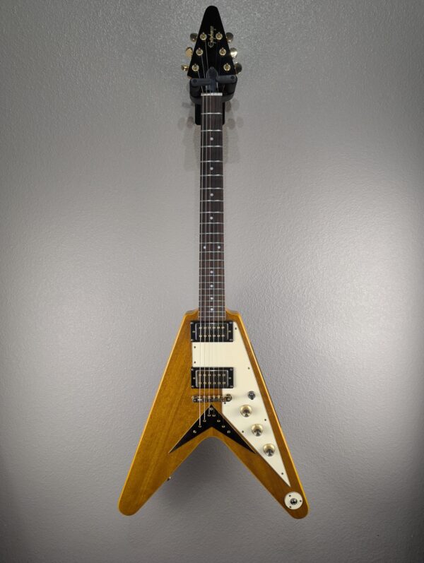2010 Epiphone Flying V Korina Electric Guitar