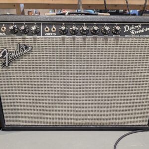 2021 Fender Tone Master Deluxe Reverb Amp with Foot Switch