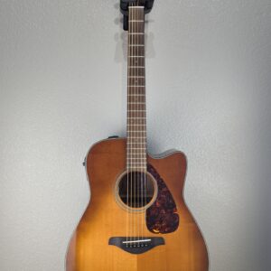 2011 Yamaha FGX700 SC Acoustic Guitar